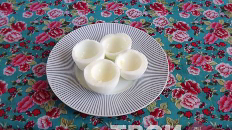 яйца, фаршированные ветчиной