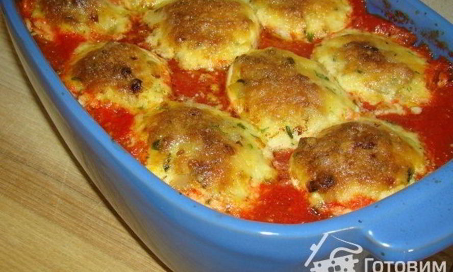 Рецепт запеченные фаршированные яйца