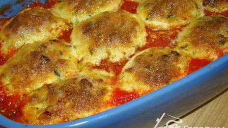 запеченные фаршированные яйца