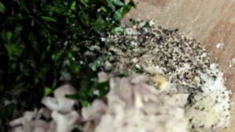 чесночно-сырные гренки