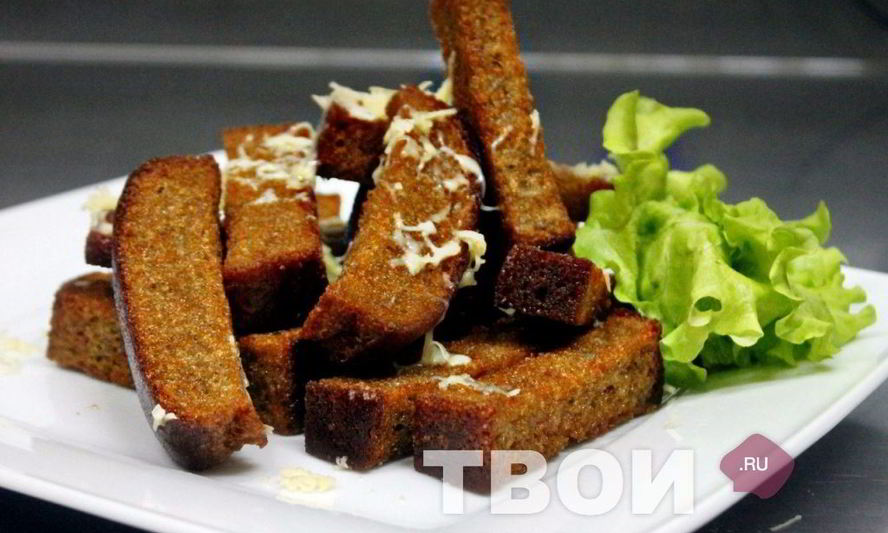 Рецепт чесночные гренки