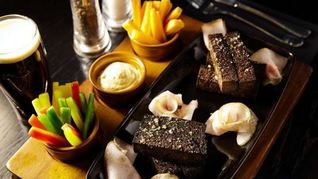 Гренки чесночные