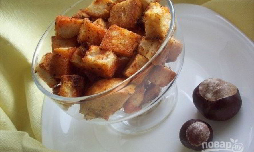 Рецепт гренки для супа