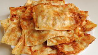 Гренки из лаваша