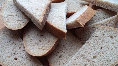 гренки с чесноком на сковороде