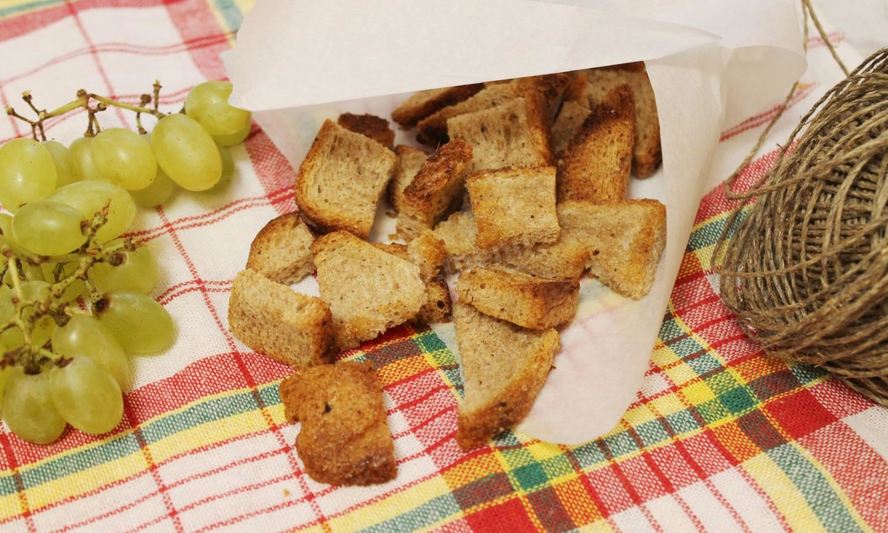 Рецепт гренки с чесноком в духовке