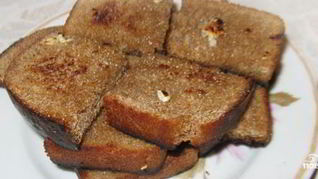 Гренки с чесноком
