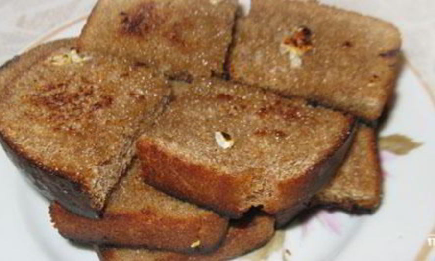 Рецепт гренки с чесноком