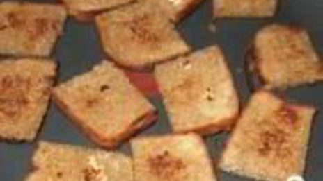 гренки с чесноком