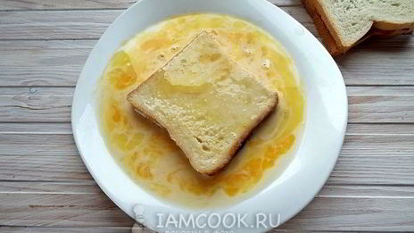 гренки с джемом