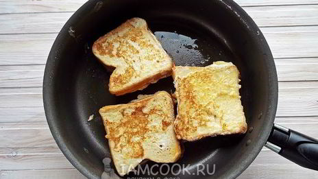 гренки с джемом