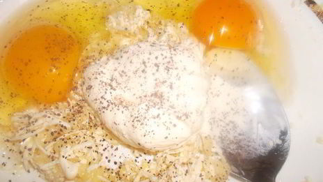 гренки с картофелем и брынзой