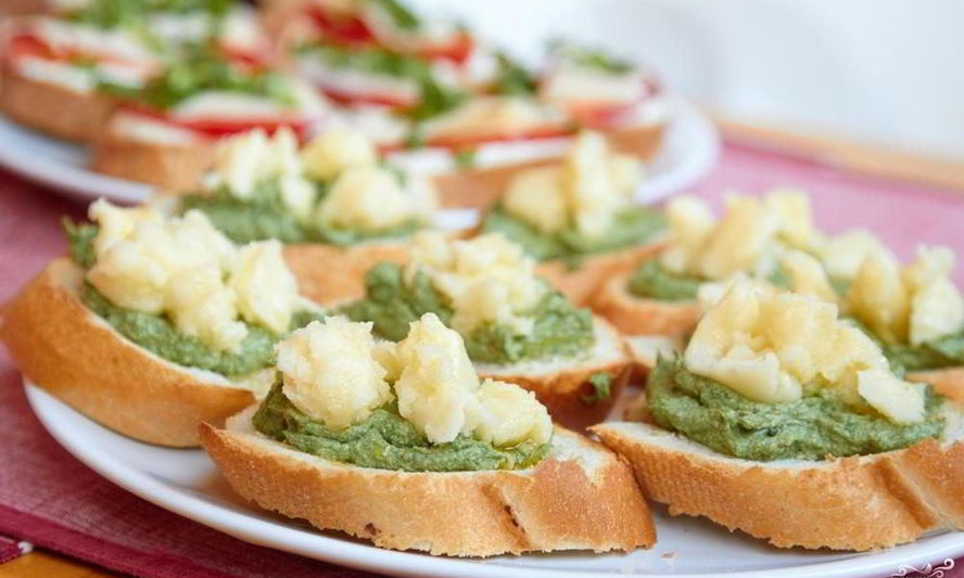 Рецепт гренки с крапивой