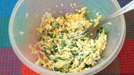 гренки с селедочкой