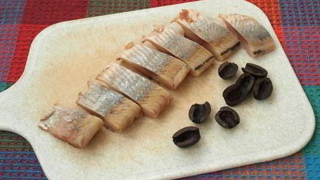 гренки с селедочкой