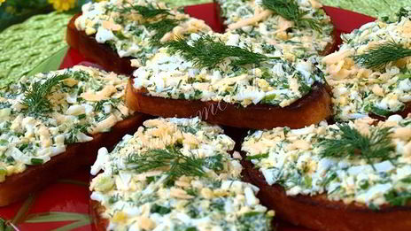 гренки с сыром и чесноком