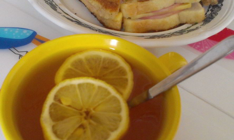 Рецепт гренки с сыром и ветчиной