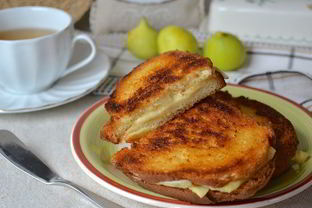 Гренки с сыром