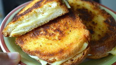 гренки с сыром