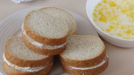 гренки с творогом