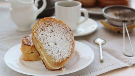 гренки с творогом