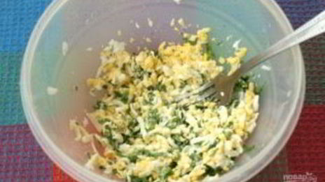 гренки с яйцом и селедкой