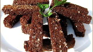 Гренки в микроволновке