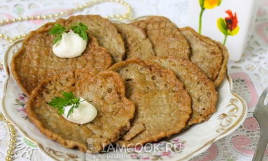 Рецепт печеночные гренки