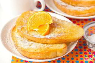 Сладкие гренки из батона