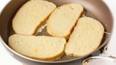 сладкие гренки из батона