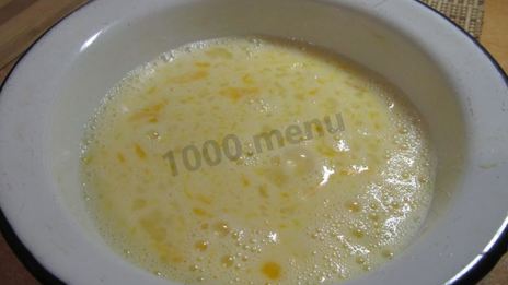 сладкие гренки с яйцом и молоком