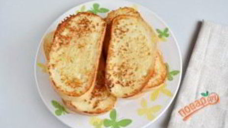 сладкие гренки