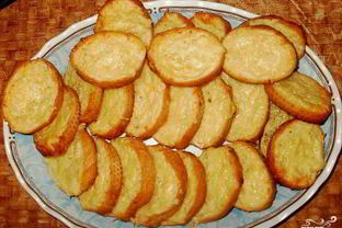 Сырные гренки к пиву