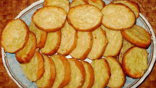 Сырные гренки к пиву