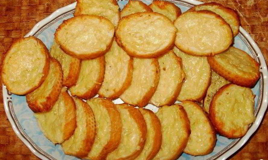 Рецепт сырные гренки к пиву