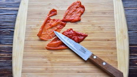 айвар-икра из запеченной паприки с баклажанами