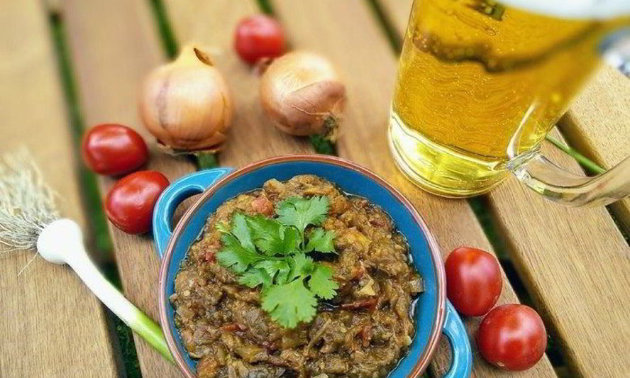 Рецепт байнган бхарта — баклажанная икра по-индийски