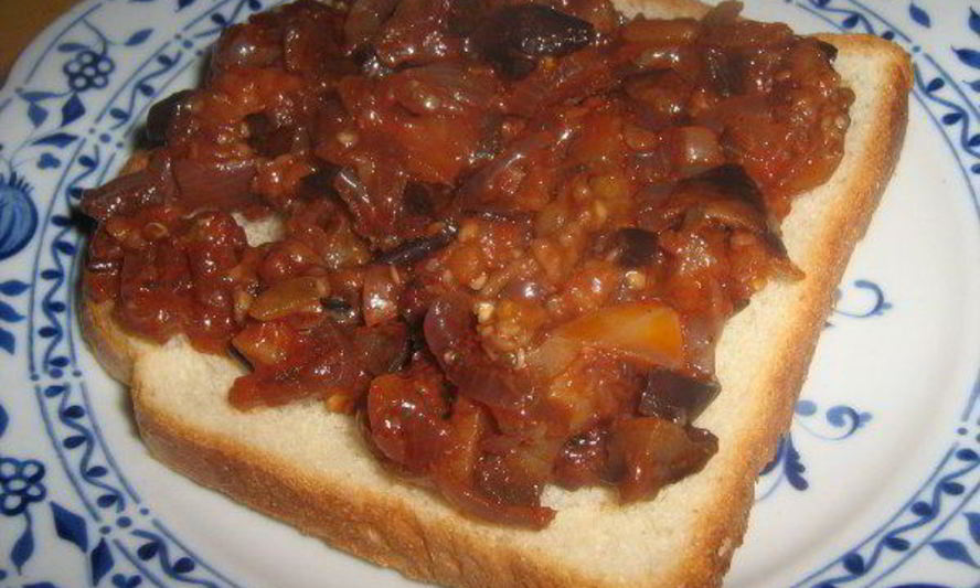 Рецепт быстрая икра из баклажанов