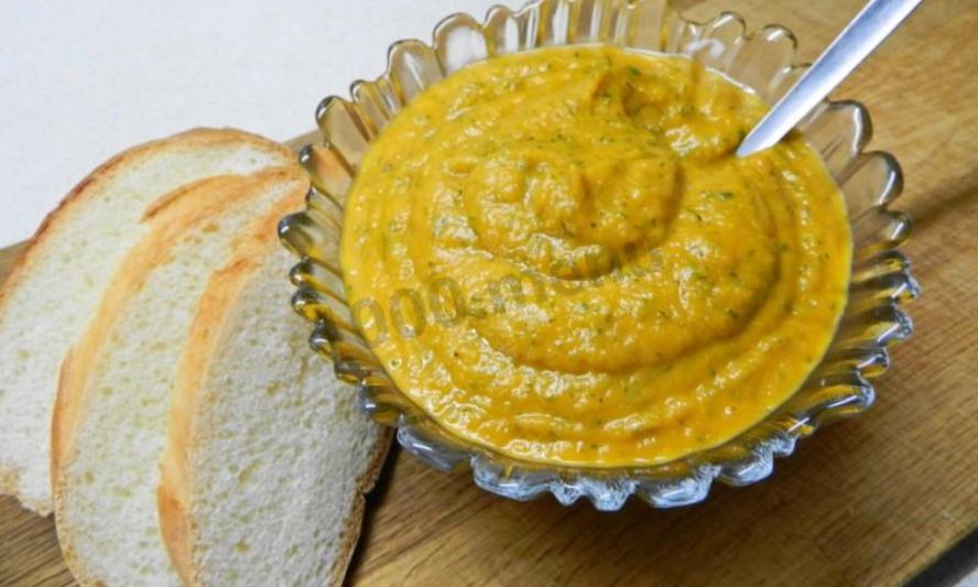 Рецепт диетическая кабачковая икра в рукаве