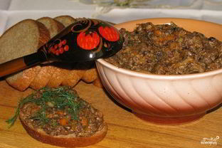 Грибная икра из опят