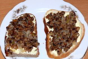 Грибная икра из сушеных грибов