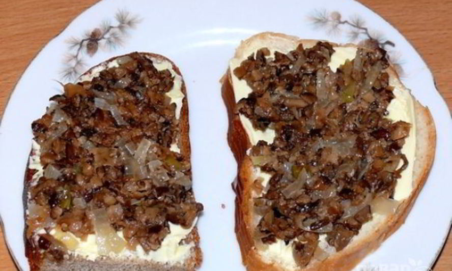 Рецепт грибная икра из сушеных грибов