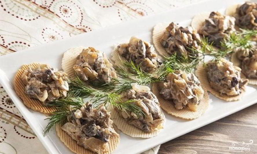 Рецепт грибная икра из замороженных грибов