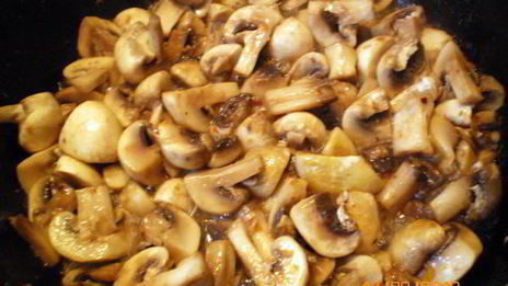 грибная икра с болгарским перцем