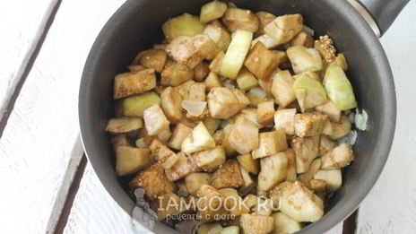 икра баклажанная жареная