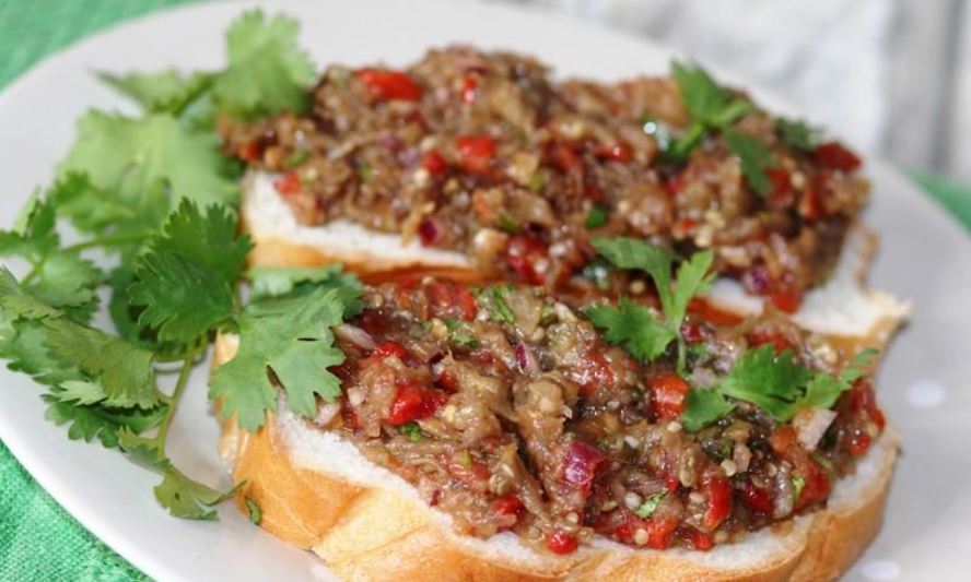 Рецепт икра из баклажан через мясорубку