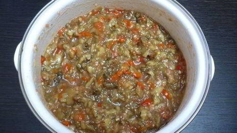 икра из баклажанов кьопоолу