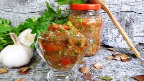 икра из баклажанов кьопоолу