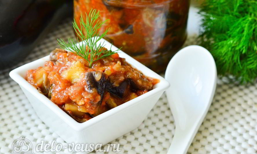 Рецепт икра из баклажанов в мультиварке