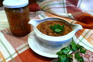 Икра из кабачков и баклажанов на зиму